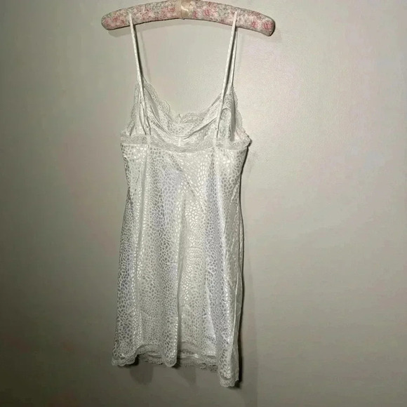 JONATHAN SIMKHAI NIGHT NIGHT Lace Trim Embellishment Nightgown/Slip S - Picture 8 of 11
